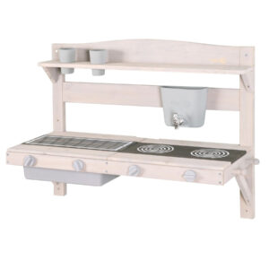 ROBA - velká závěsná venkovní kuchyňka – šedá