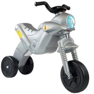 Tříkolový odrážedlo Enduro stříbrné 5045