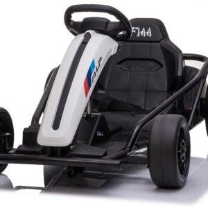 Dětská elektrická motokára Drift 2x100W bílá