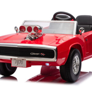 Dětské elektrické autíčko Dodge Charger R/T 24V 2x200W červené