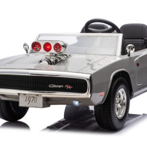 Dětské elektrické autíčko Dodge Charger R/T 24V 2x200W šedé