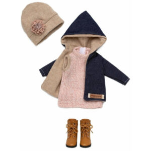 Guca P857 obleček pro panenku PENELOPE velikosti 34 cm s botičkami