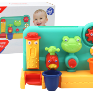 Koupelnová hračka pro děti fontána mlýnek žabka kohoutek