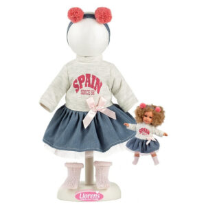 Llorens P535-57 obleček pro panenku velikosti 35 cm s doplňky