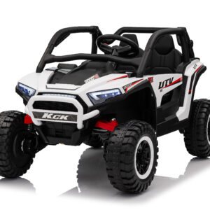 Mamido Elektrické autíčko Buggy UTV KCK 4x4 bílé 24V | 800W | 50 kg | EVA | LED | 2