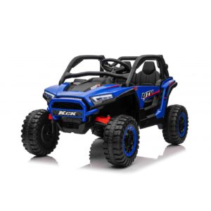 Mamido Elektrické autíčko Buggy UTV KCK 4x4 modré 24V | 800W | 50 kg | EVA | LED | 2