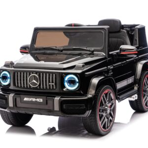 Mamido Elektrické autíčko Mercedes G63 AMG 4x4 EVA kola 12V7Ah černé