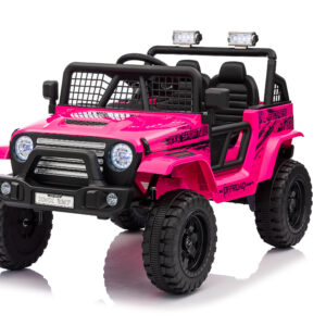 Mamido Elektrické autíčko OFF ROAD EXTREME 4x4 růžové 24V | 200W | 50 kg | EVA | LED | 2