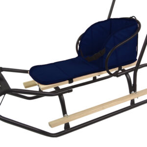 Měkká podložka na sáňky tři zapínání