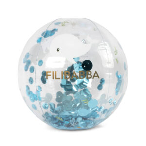 Plážový míč s konfetami – Velryby