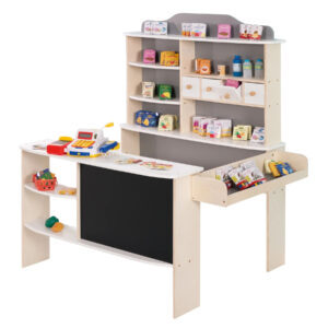 ROBA - prodejní stánek s doplňky – bílá/natur