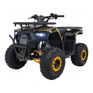 Dětská benzínová čtyřkolka RamiGO DISCOVERER 125CC černo-oranžová