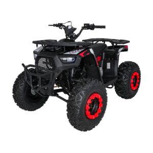 Dětská benzínová čtyřkolka RamiGO MONSTER 200CC černo-červená