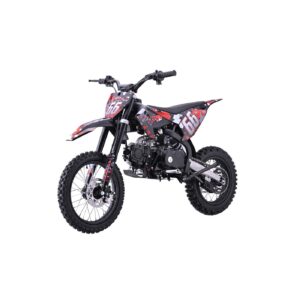 Dětská benzínová motorka RamiGO IMMORTAL 110CC červená