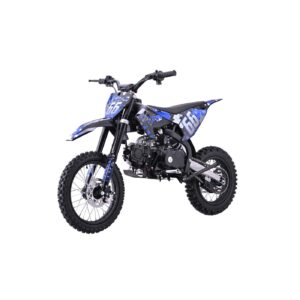 Dětská benzínová motorka RamiGO IMMORTAL 110CC modrá