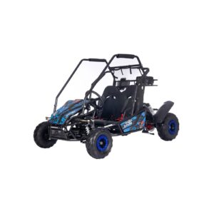 Dětské benzínové autíčko Buggy LUCKY SEVEN LIFT 125CC modré