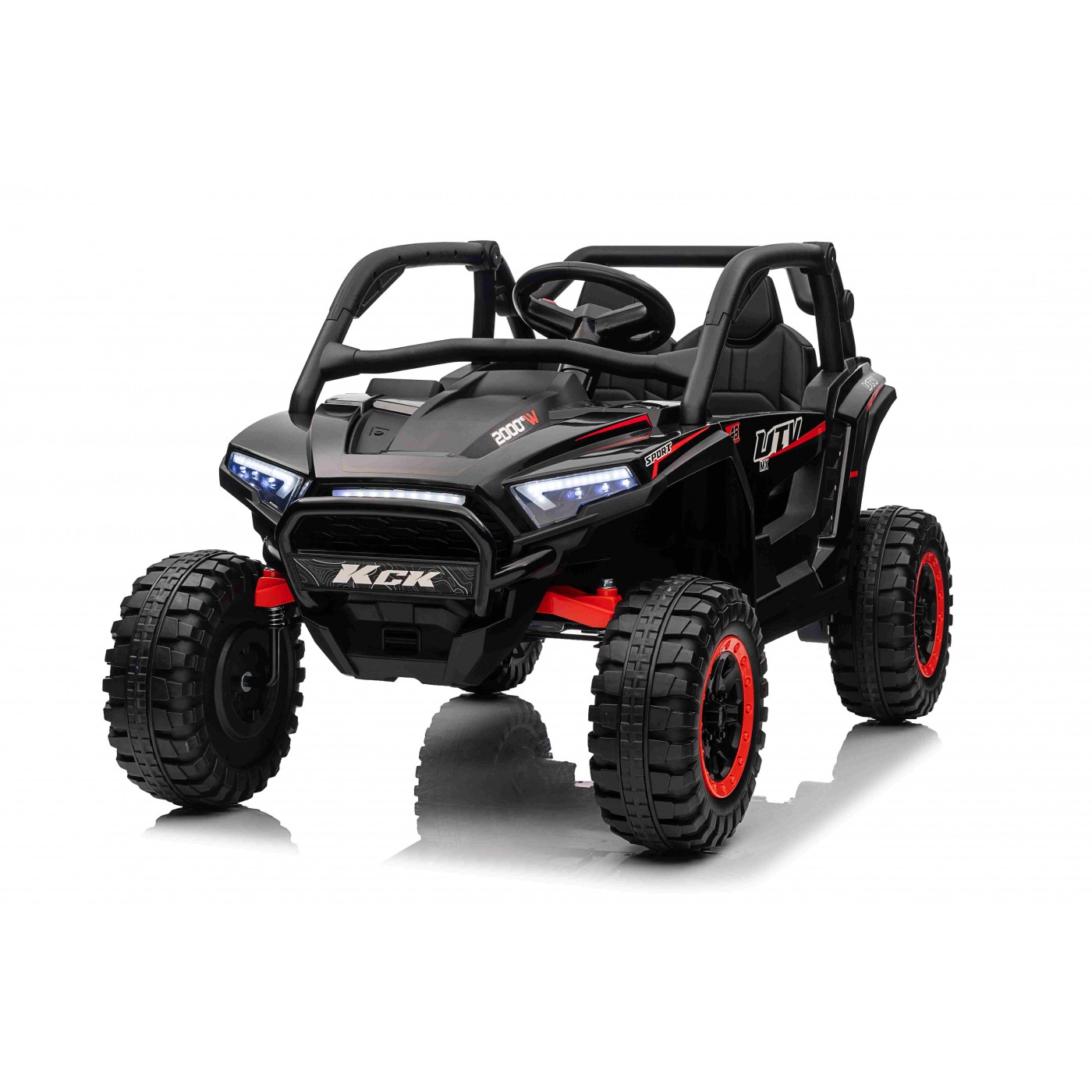 Elektrické autíčko Buggy KCK 4x4 24V černé - Obrázek 2