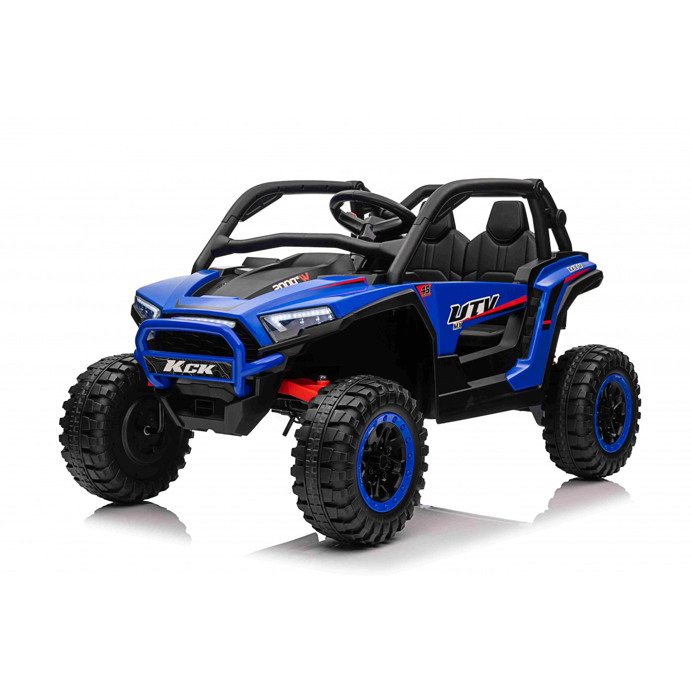 Elektrické autíčko Buggy KCK 4x4 24V modré - Obrázek 2