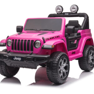 Elektrické autíčko Jeep Wrangler růžové