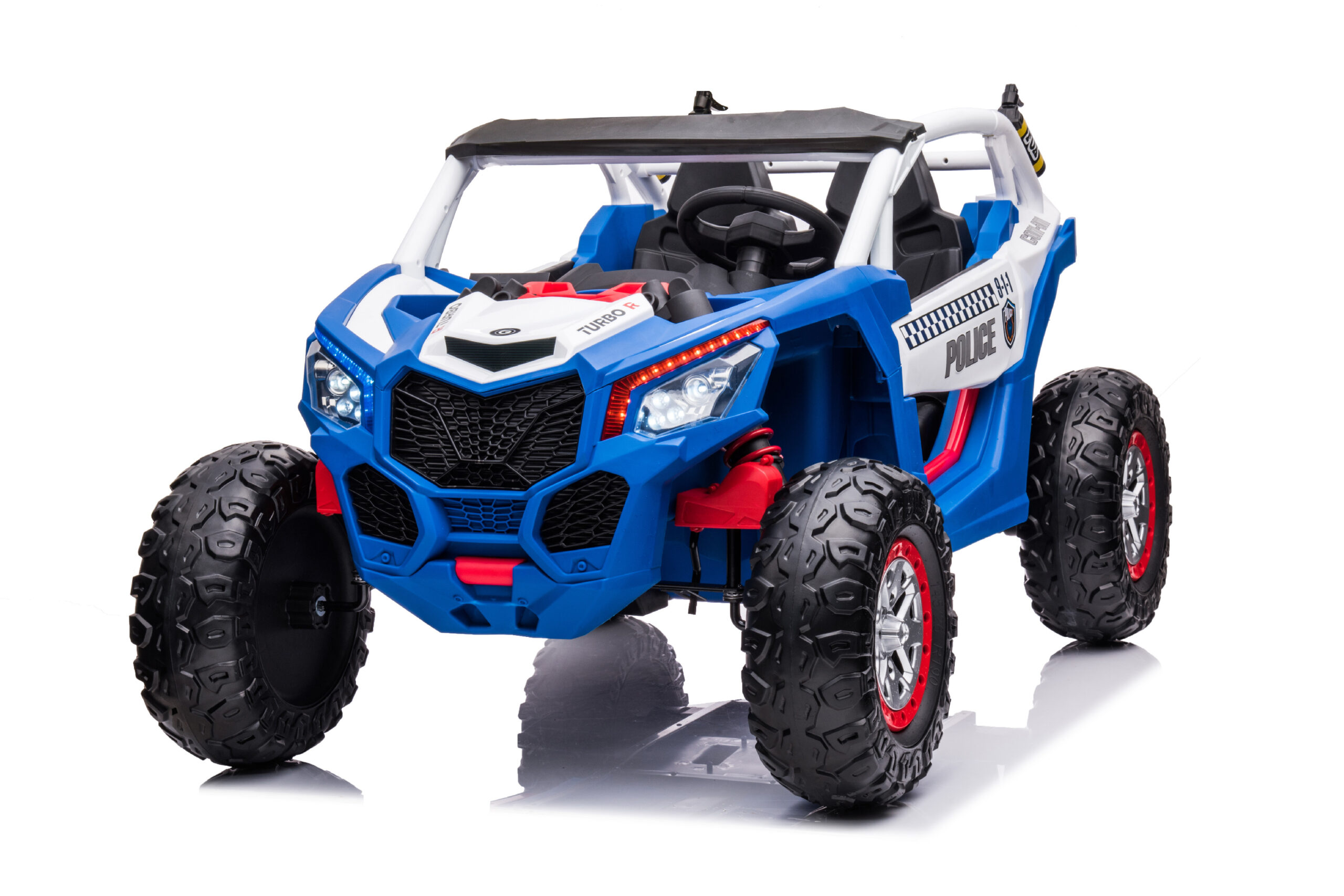 Mamido Elektrické autíčko Buggy Turbo 24V 4x200W modré