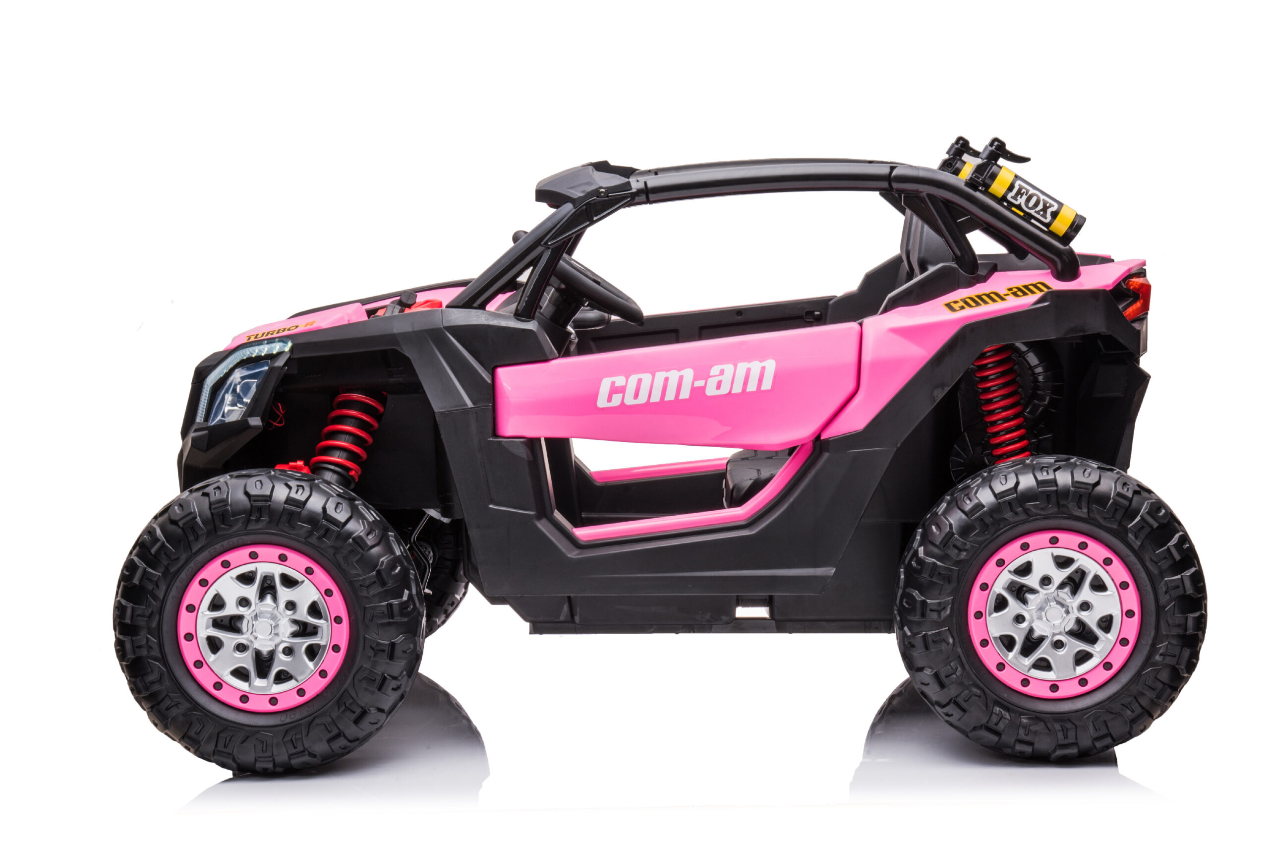 Mamido Elektrické autíčko Buggy Turbo 24V 4x200W růžové - Obrázek 2
