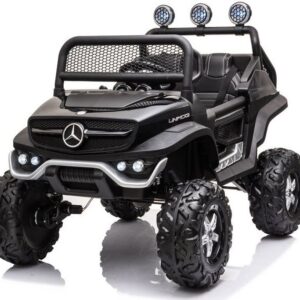 Dětské elektrické autíčko Mercedes-Benz Unimog S 4x4 černé