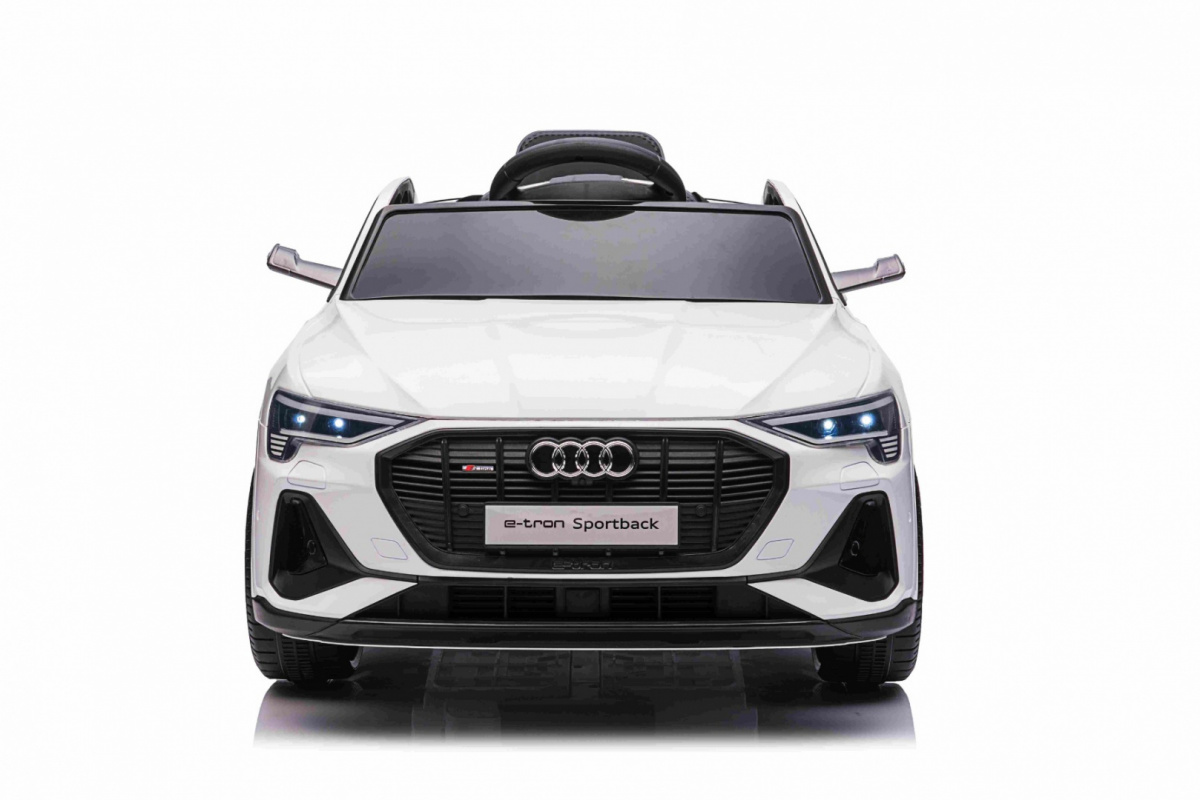 Mamido Elektrické autíčko Audi E-Tron Sportback EVA kola 4x4 bílé - Obrázek 2