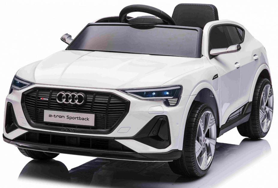 Mamido Elektrické autíčko Audi E-Tron Sportback EVA kola 4x4 bílé