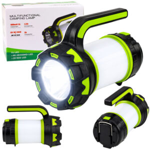 Multifunkční LED svítilna s akumulátorem USB nabíjení