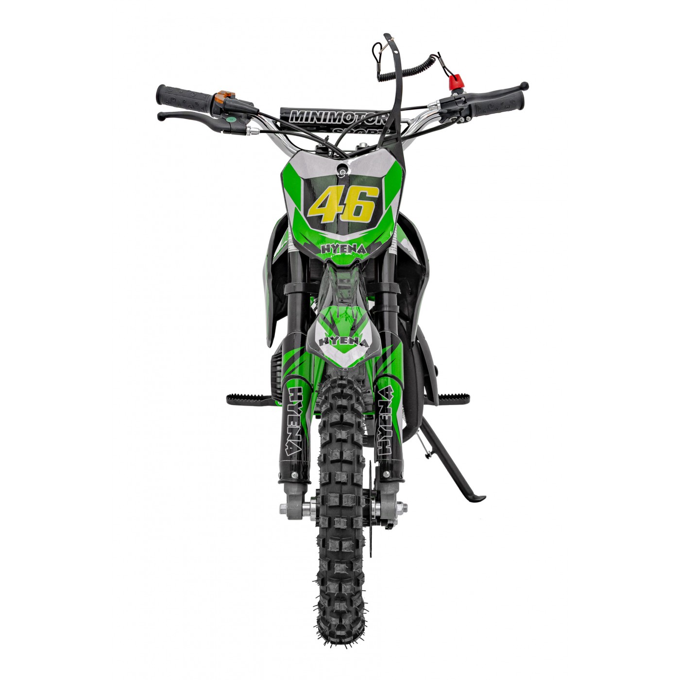 Dětská benzínová motorka RENEGADE 50R zelená - Obrázek 2