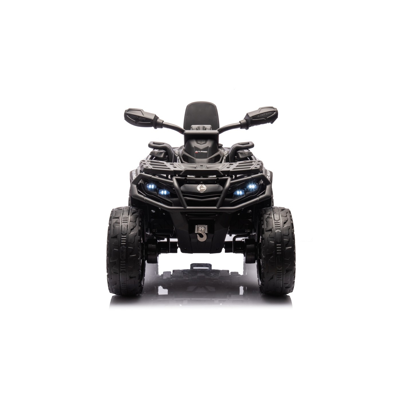 Dětská elektrická čtyřkolka Can-Am Outlander ATV 4x200W černá - Obrázek 2