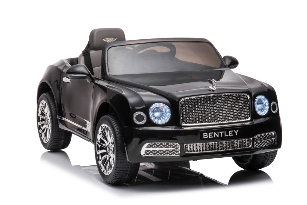 Elektrické autíčko Bentley Mulsanne lakované černé - Obrázek 2