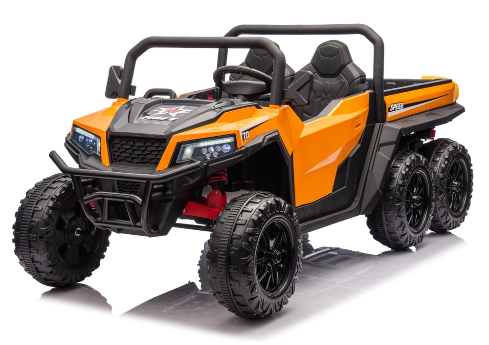Elektrické autíčko Buggy Speed 24 V 4×200 W 6 kol oranžové