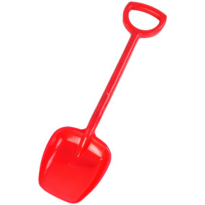 Velká lopatka na písek 55 cm červená