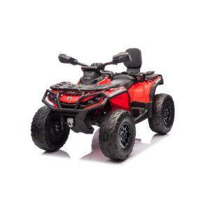 Dětská elektrická čtyřkolka Can-Am Outlander ATV červená
