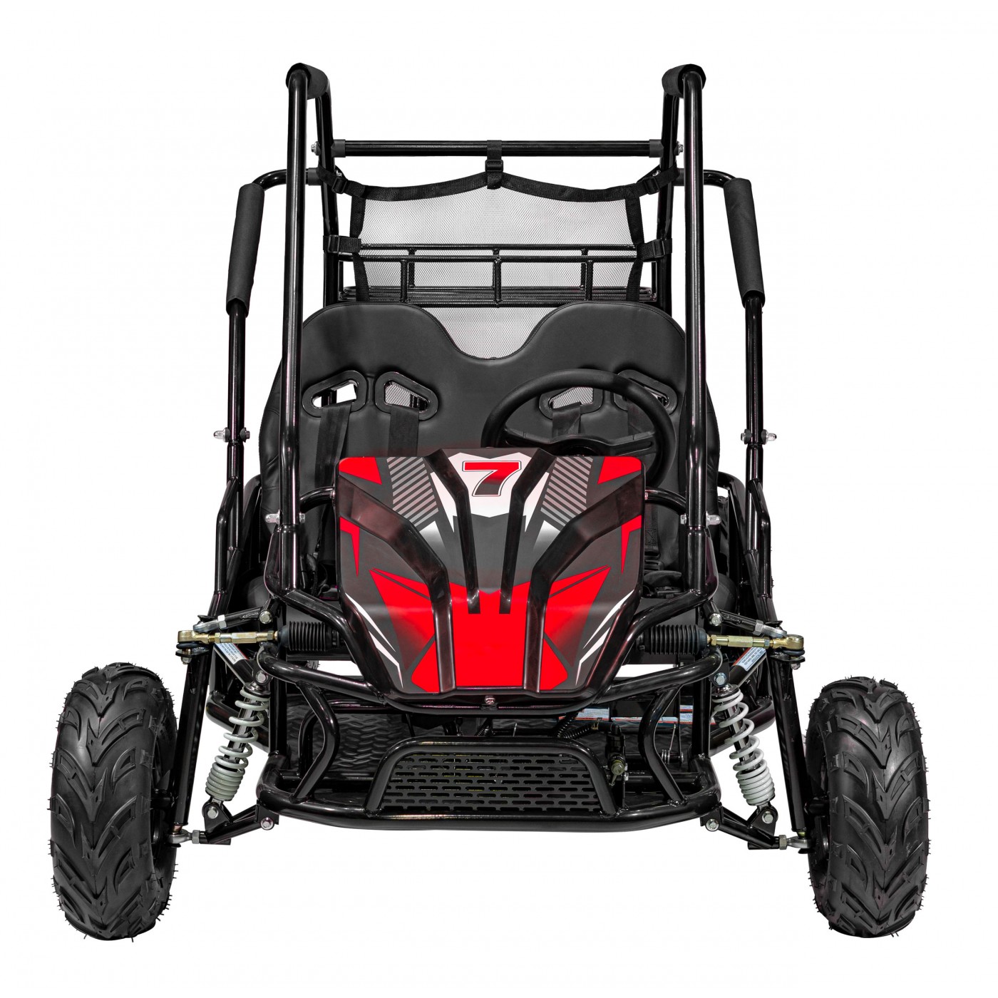 Dětské benzínové autíčko Buggy LUCKY SEVEN červené - Obrázek 2