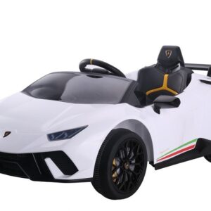 Dětské elektrické autíčko Lamborghini Huracan 4x4 bílé