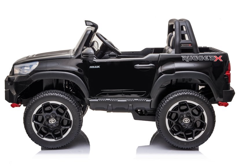 Dětské elektrické autíčko Toyota Hilux 4x4 lakované černé - Obrázek 2