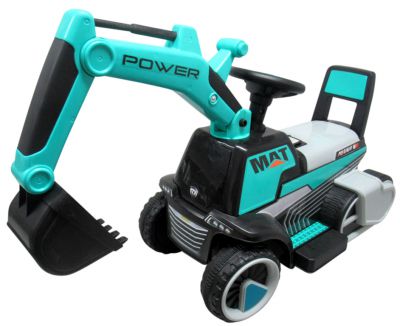 Dětský elektrický bagr C3 modrý