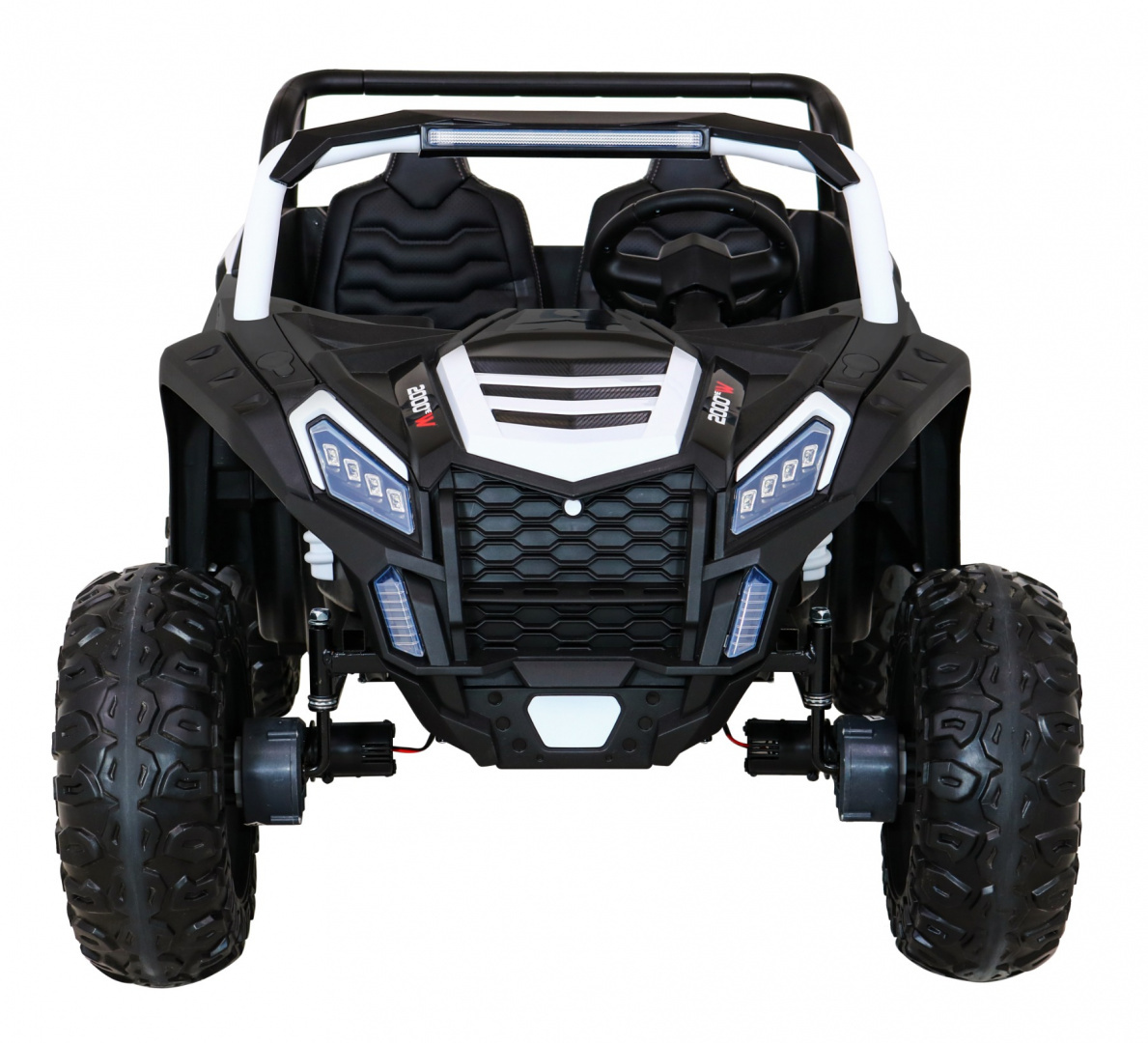 Elektrické autíčko Buggy UTV 24V 4x200W bílé - Obrázek 2