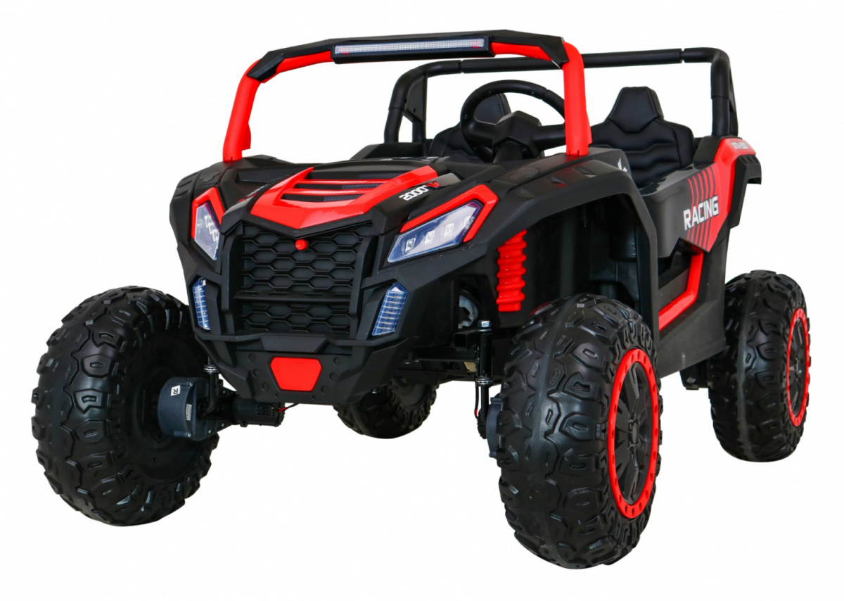 Elektrické autíčko Buggy UTV 24V 4x200W červené