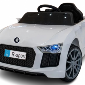 Elektrické autíčko Cabrio B4 eko-kůže bílé