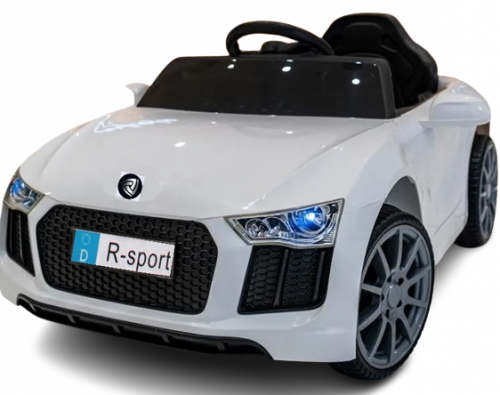 Elektrické autíčko Cabrio B4 eko-kůže bílé