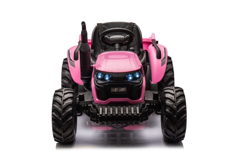 Elektrický traktor HC-306 24V růžový - Obrázek 2