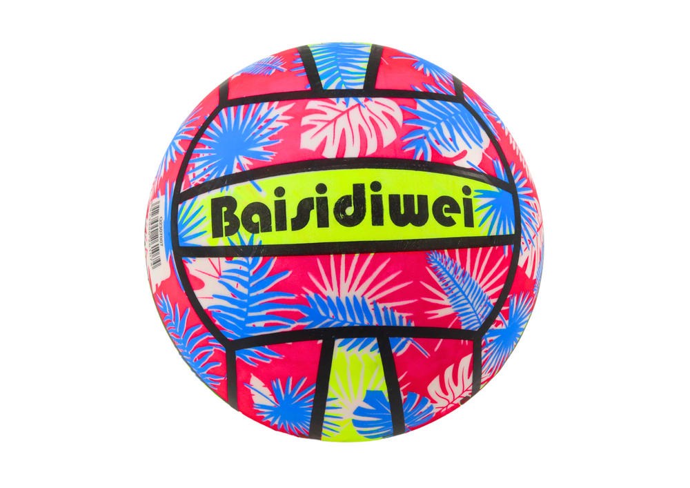 Gumový míč s listy 24 cm