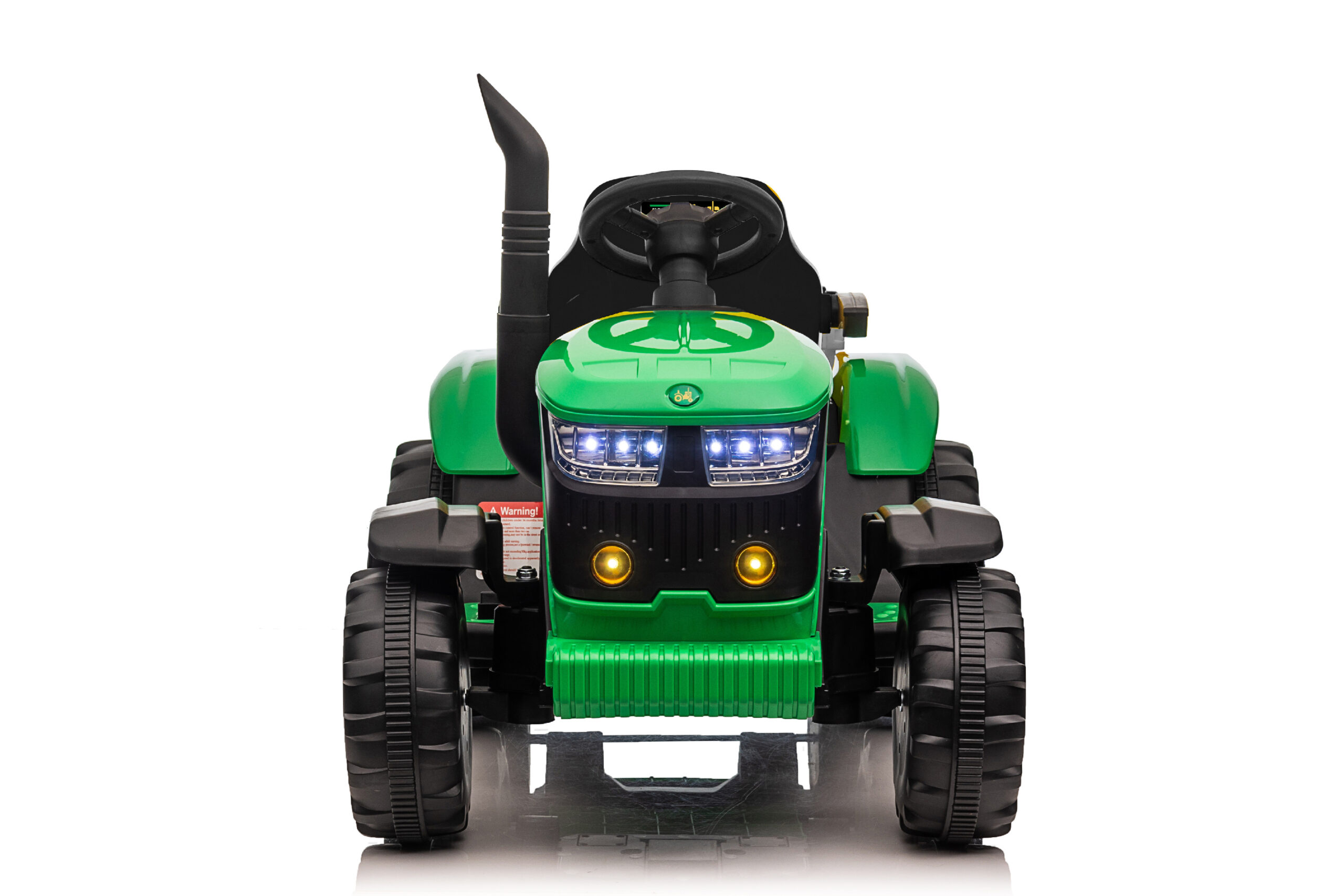 Mamido Dětský elektrický traktor s vlečkou 12V 7Ah zelený - Obrázek 2