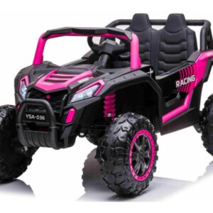 Mamido Elektrické autíčko Buggy UTV Racing 4x4 12V10Ah 180W růžové