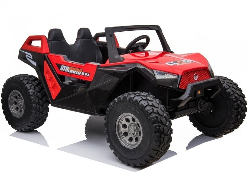 Mamido Elektrické autíčko buggy Clash 24V 4*200W 16km/h 60kg 2x12V14Ah červené - Obrázek 2