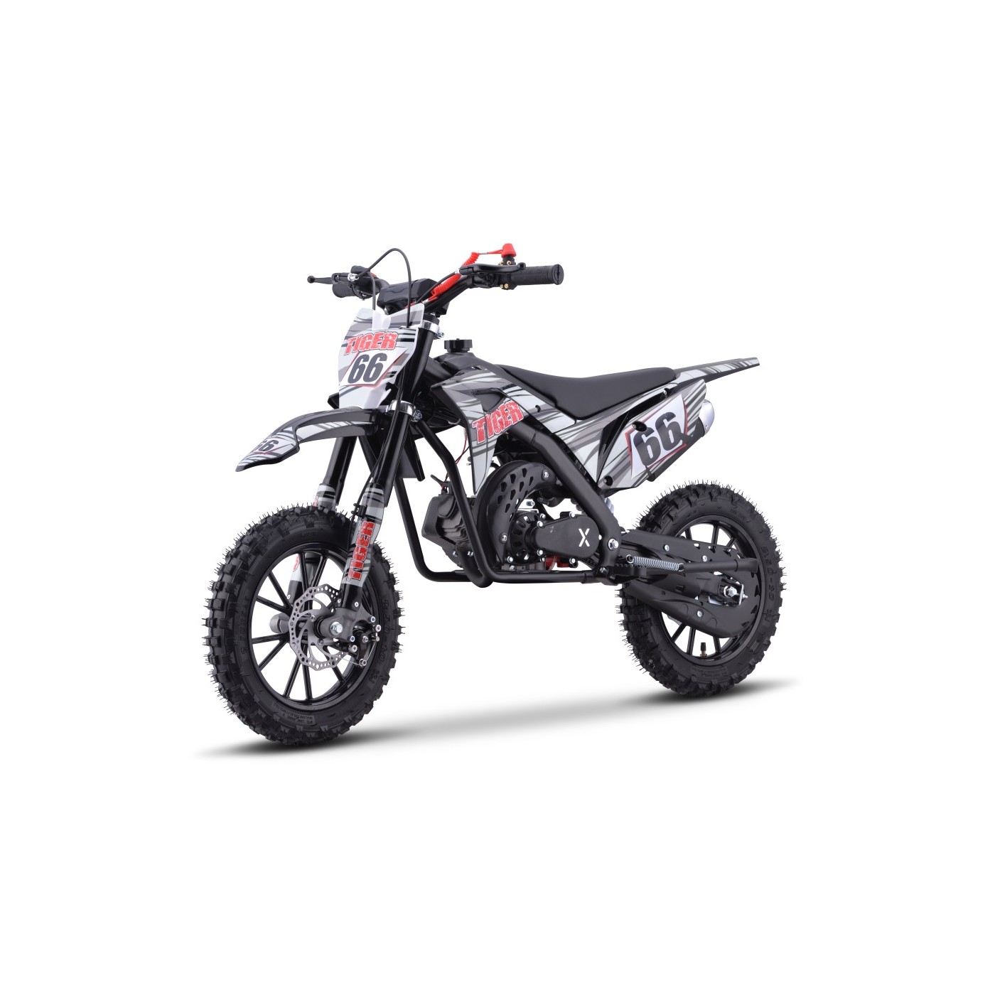 Dětská benzínová motorka RamiGO TIGER 49CC černá