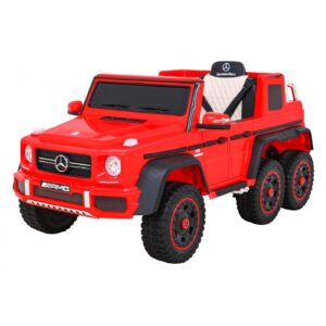 Elektrické autíčko Mercedes G63 4x4 červené